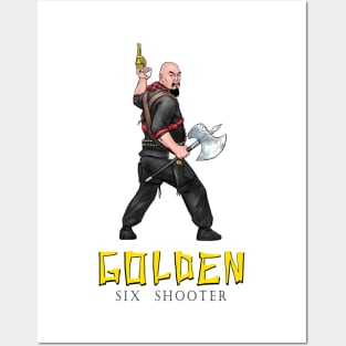 Golden Pistols Posters and Art